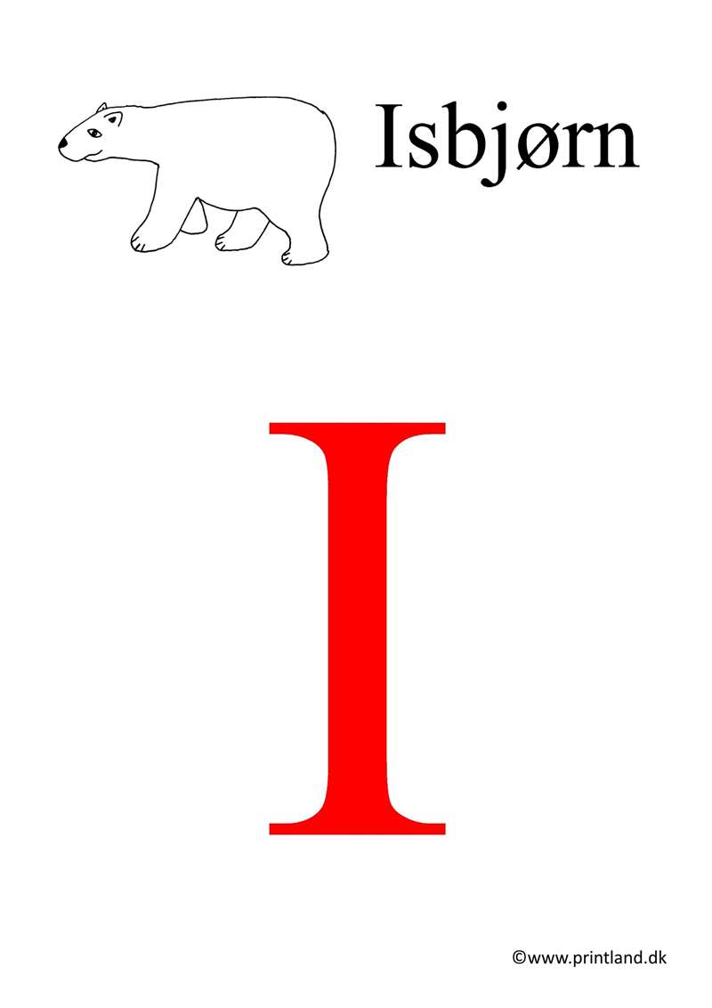 a18. bogstav plakater i