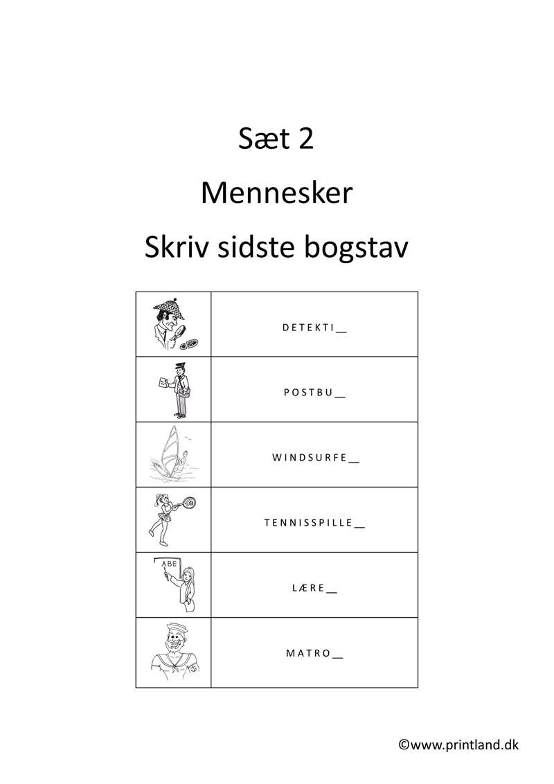 a11. forside mennesker sæt 2