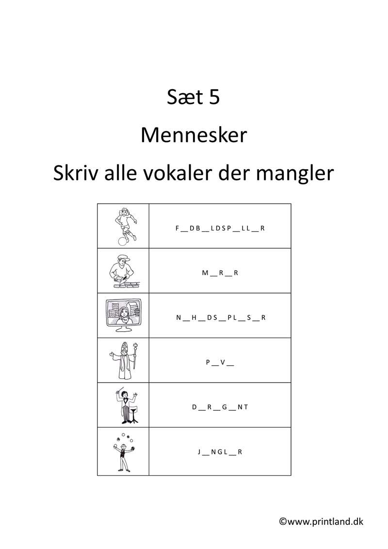 a14. forside mennesker sæt 5