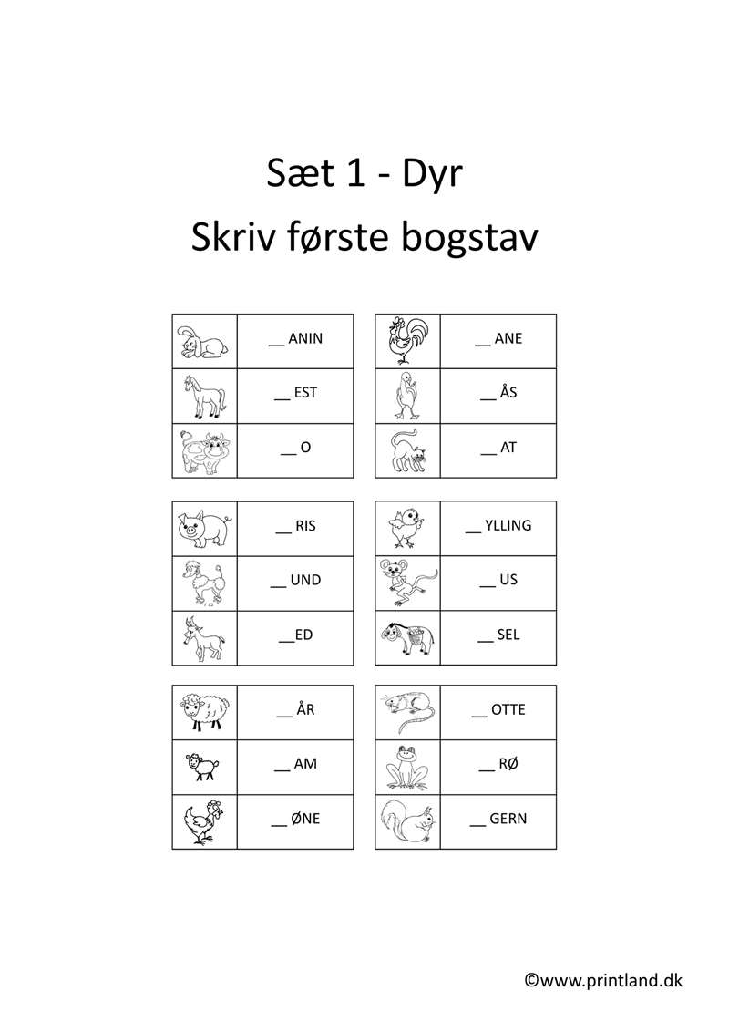 a10. forside første bogstav