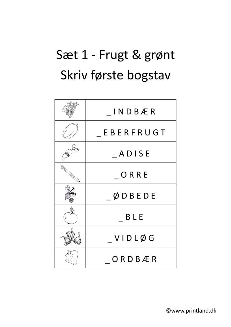 a10. forside f og g første bogstav