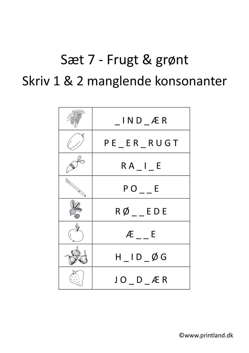 a16. forside f og g 1 & 2 konsonanter