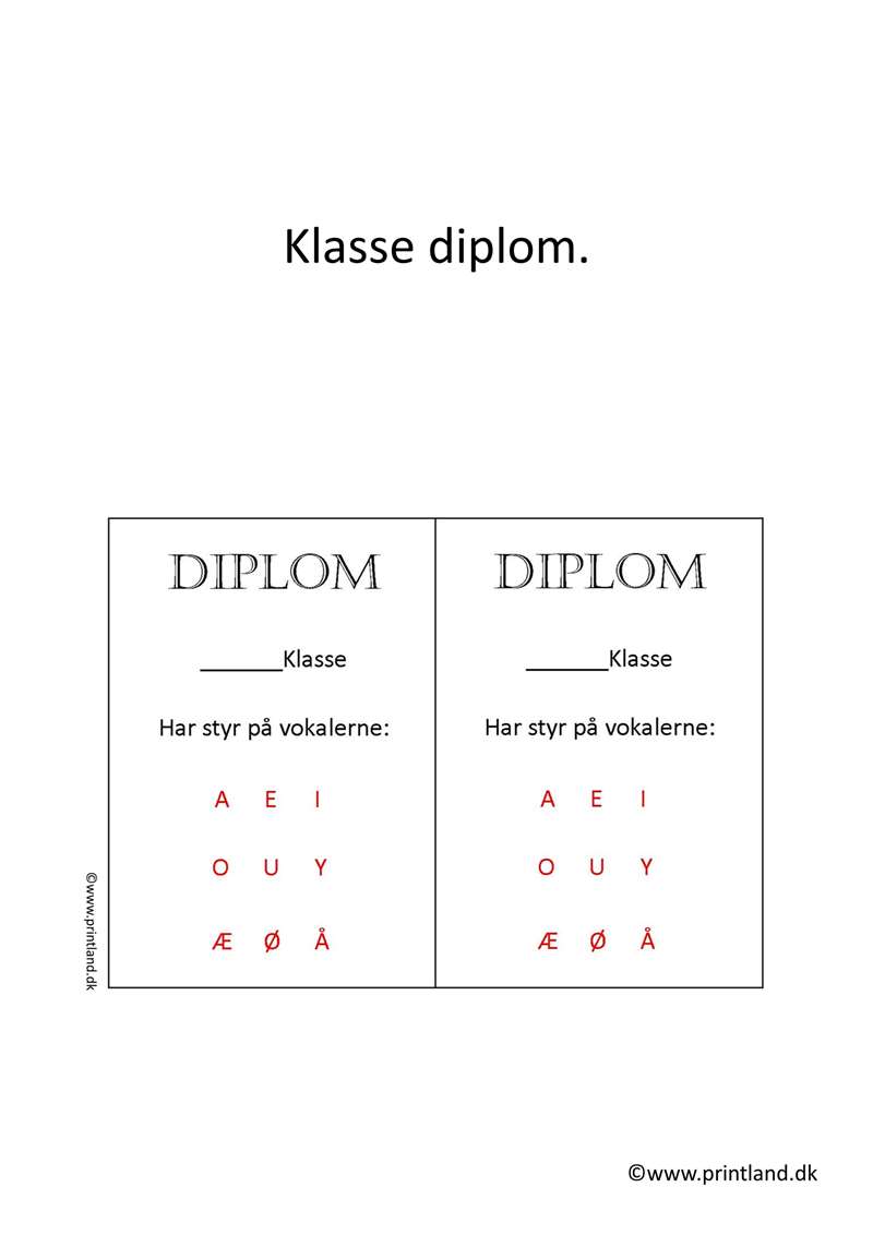 a19. forside klasse diplom