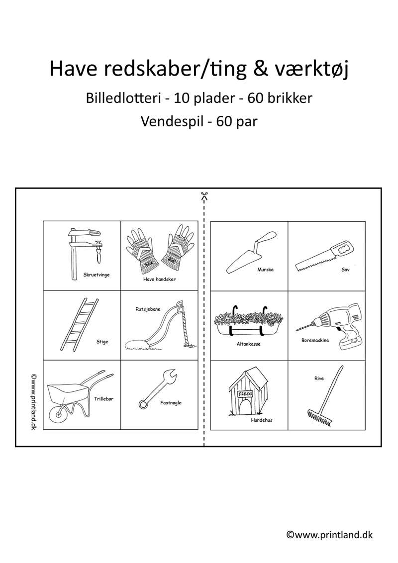 a20. forside have ting & værktøj