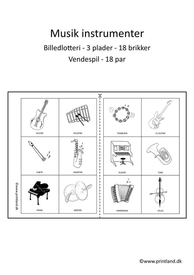 a24. forside musikinstrumenter