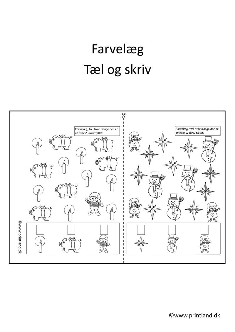 a11. forside farvelæg tæl og skriv