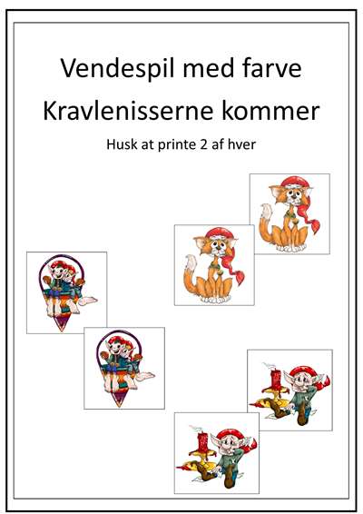 virkelighed Foragt fælde Vendespil og billedlotteri