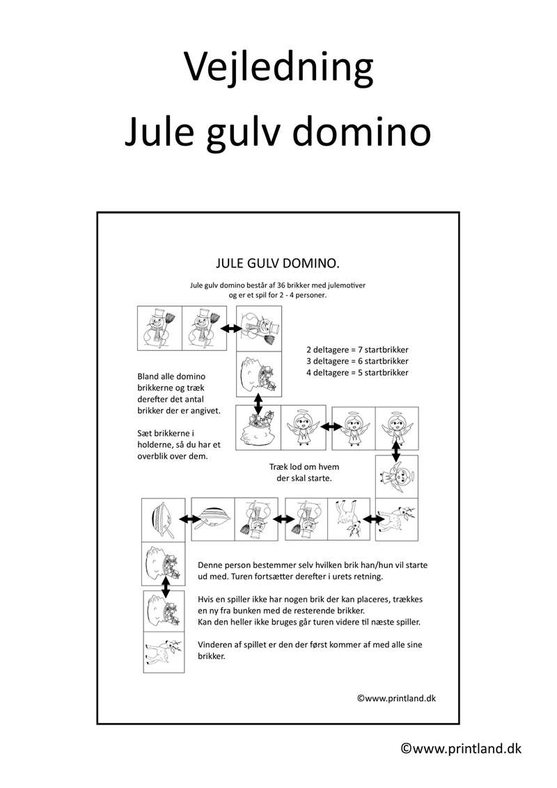 a11. forside vejledning jule gulv domino