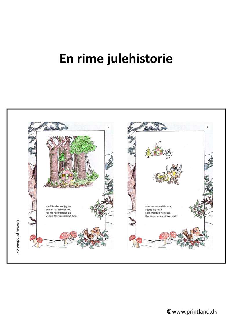 a10. forside en rime jule historie