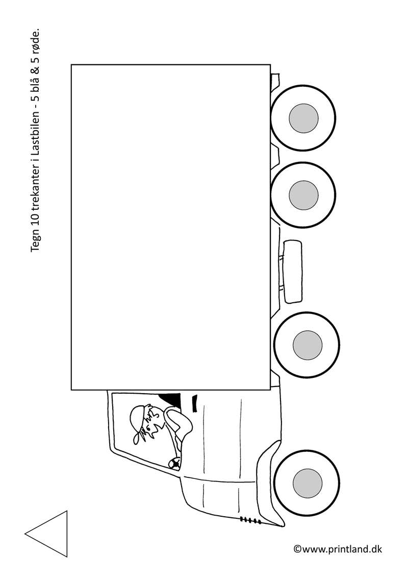 b11. trekanter i lastbilen
