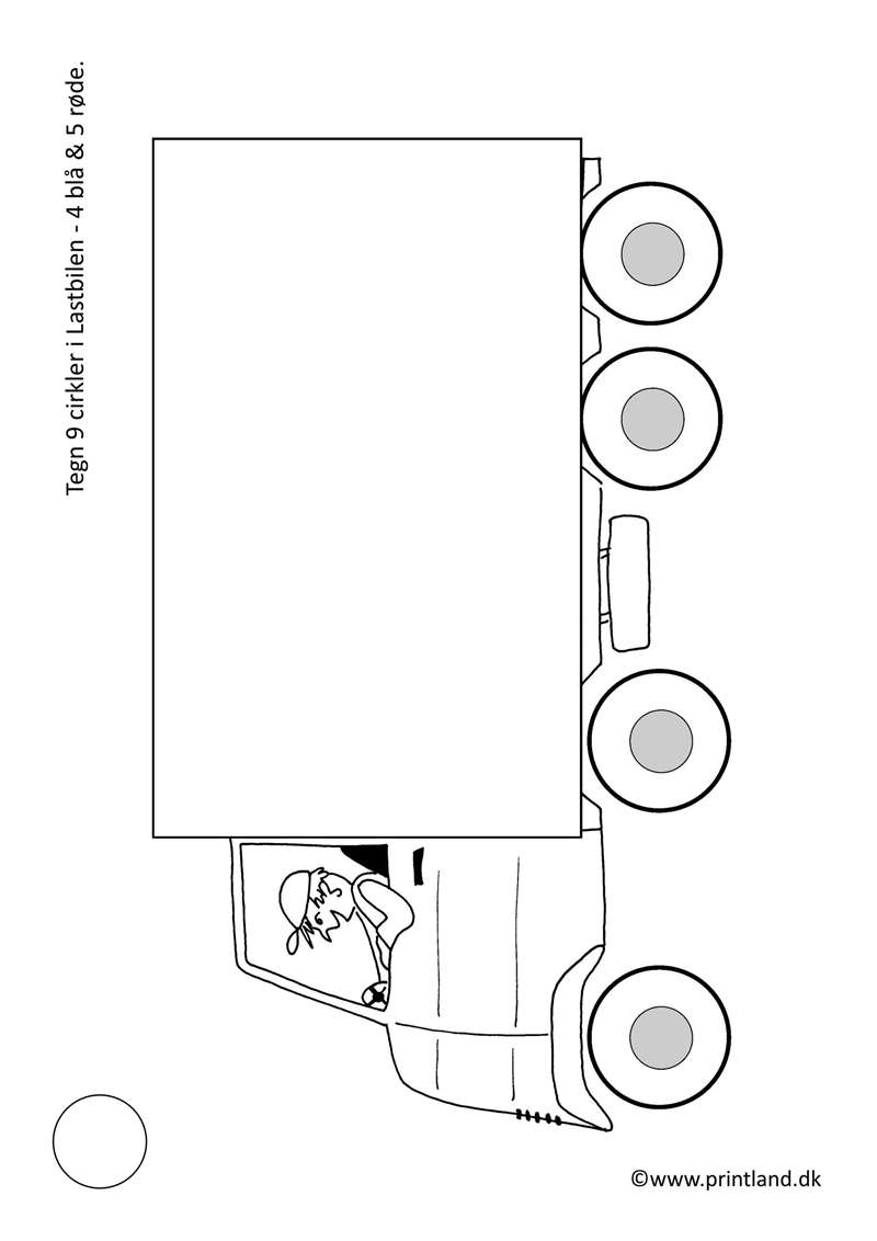 b32. cirkler i lastbilen