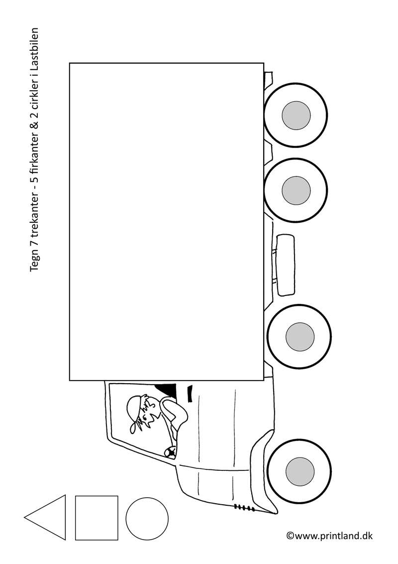 b40. 3 fig i lastbilen