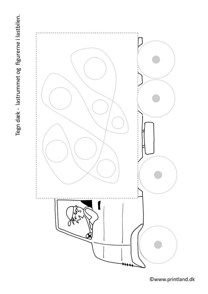 b55. tegn figurerne i lastbilen