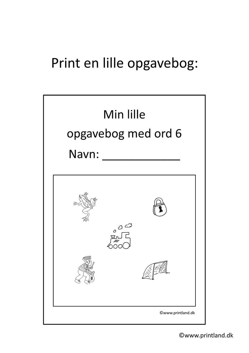 b60. forside lille opgavebog 6