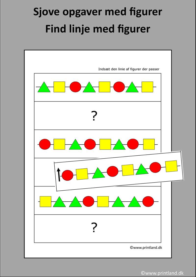 a13. find linje med figurer