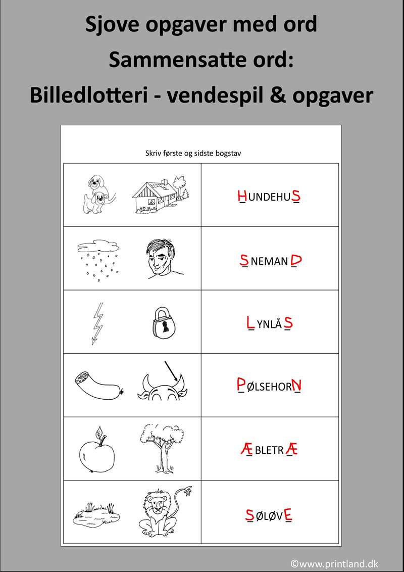 a30. sammensatte ord