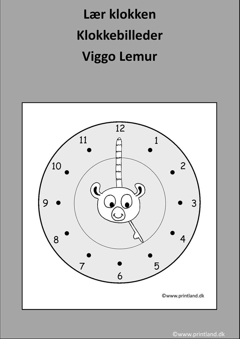 a12. viggo lemur klokkebilleder