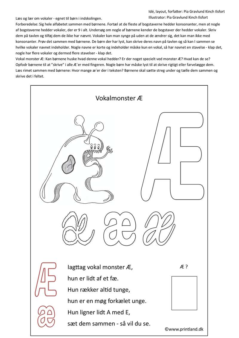 a16. forside lær om vokalen æ