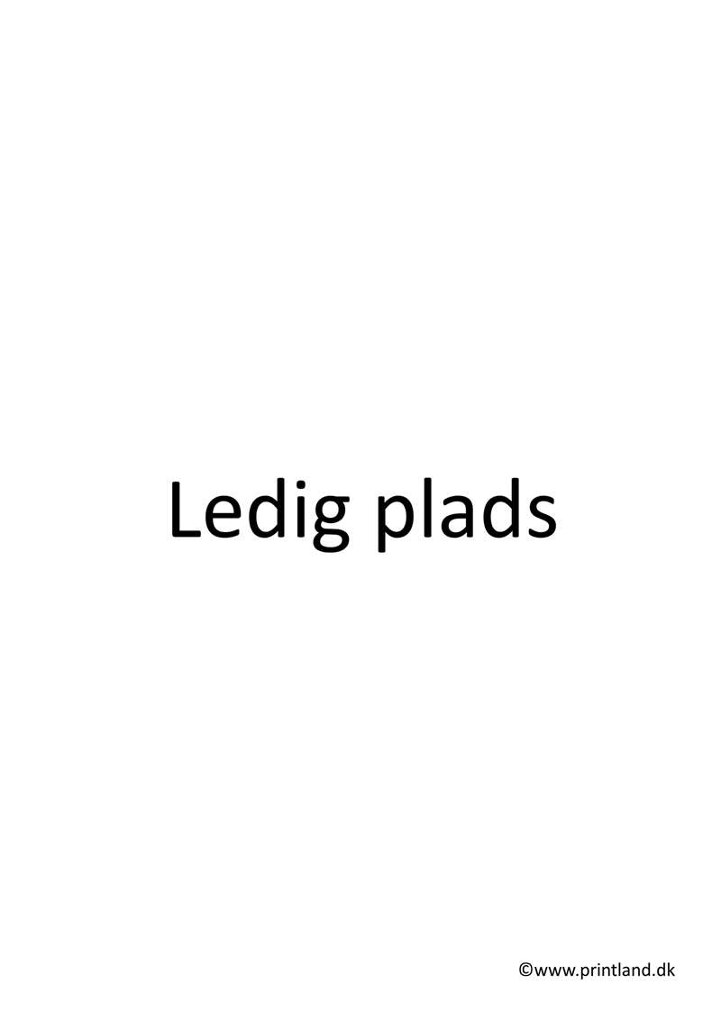 0. ledig plads