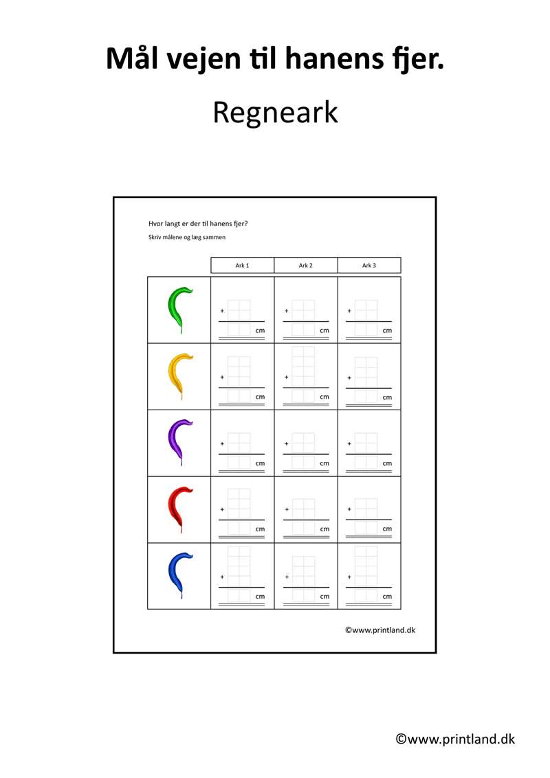 a14. forside regneark