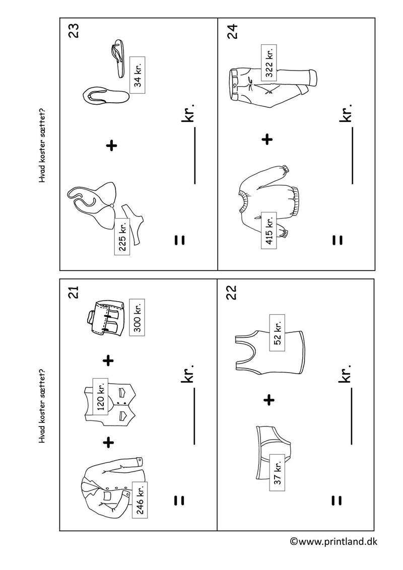 a18. regnestykker