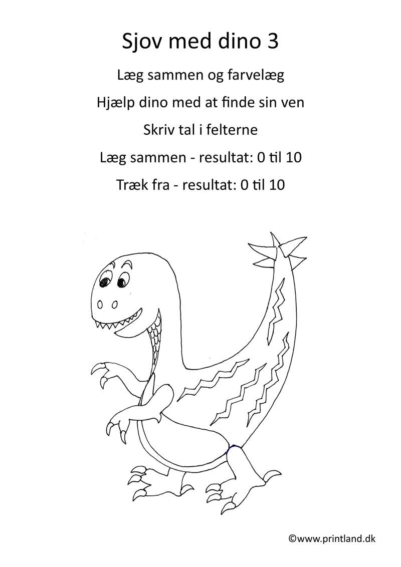 a12. forside sjov med dino 3